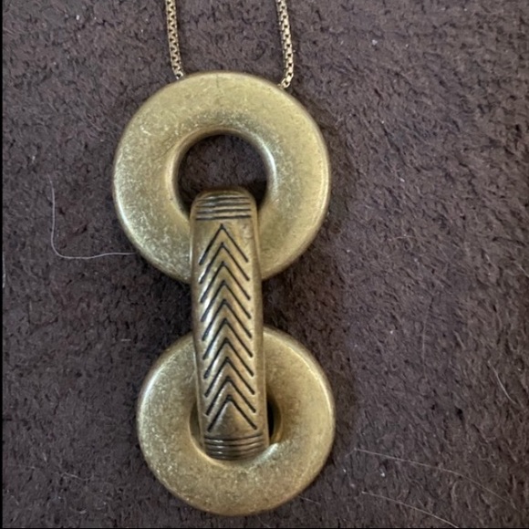 Lot of 3  Long Necklaces / Color: Brushed Gold - Picture 3 of 8